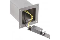 Garden luminaire LARGO with motion sensor, E27, max. 15 W, IP44, post 500 mm, graphite