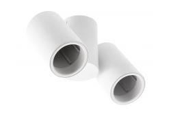 Ceiling luminaire LUPO, IP20, max. 50 W, 2*GU10, round, white