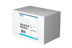 Ceiling luminaire LUPO, IP20, max. 50 W, 1*GU10, round, white