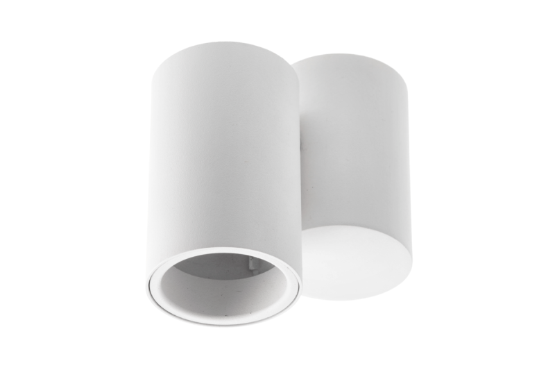 Plafondlamp LUPO, IP20, max. 50 W, 1*GU10, rond, wit