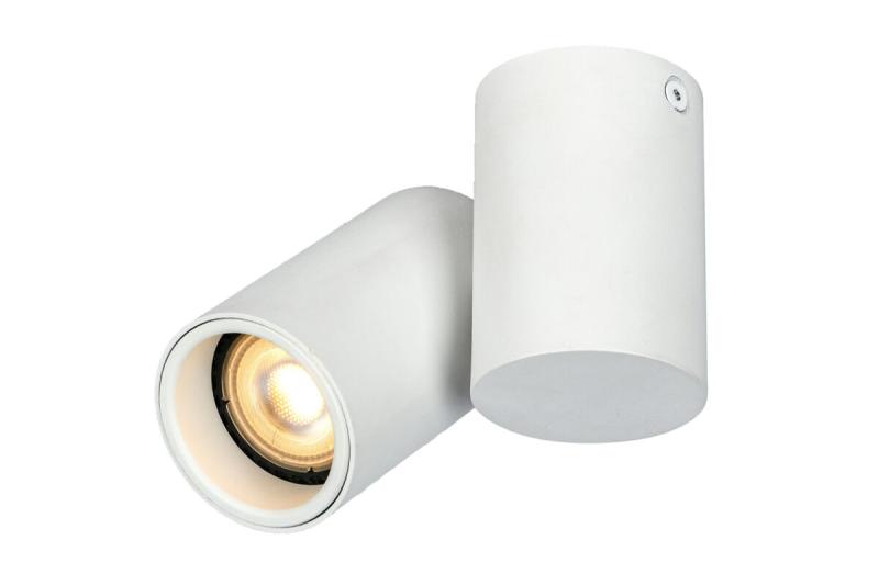 Plafondlamp LUPO, IP20, max. 50 W, 1*GU10, rond, wit