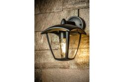 Фасаден осветител MARINA, E27, макс. 20 W, IP54, черен