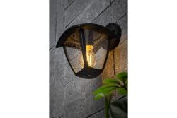Facade luminaire MARINA, E27, max. 20 W, IP54, black