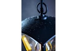 Pendant garden luminaire MARINA, E27, IP54, max. 20 W, black