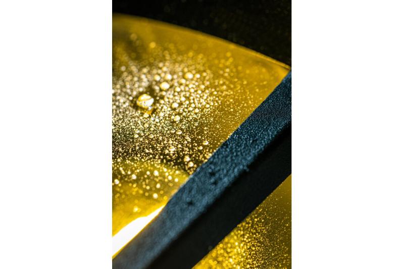 Gevelverlichting MARINA, E27, max. 20 W, IP54, naar beneden gericht, zwart
