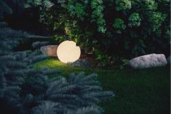 Garden luminaire MARMO, E27, IP65, max. 20 W, Ø38 cm