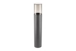 Garden luminaire MEDIO, E27, max. 15 W, IP54, post 500 mm, graphite