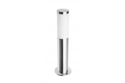 Garden luminaire MILAN, E27, max. 40 W, IP44, post 450 mm, stainless steel