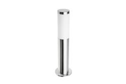 Garden luminaire MILAN, E27, max. 40 W, IP44, post 450 mm, stainless steel