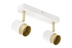 Ceiling luminaire ORIO, IP20, max. 50 W, 2*GU10, round, white