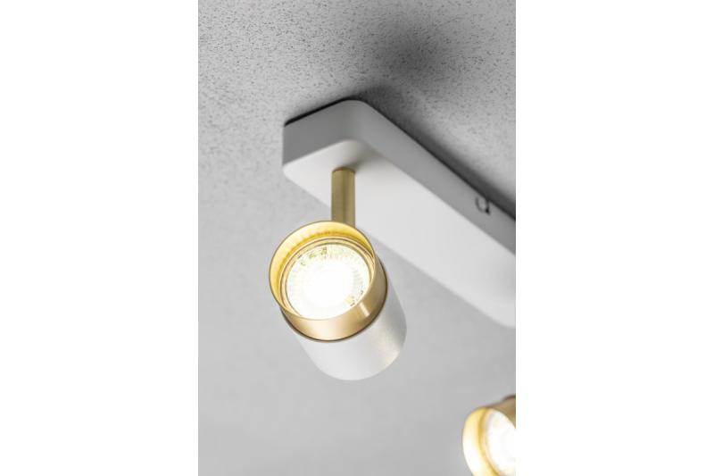 Plafondlamp ORIO, IP20, max. 50 W, 2*GU10, rond, wit