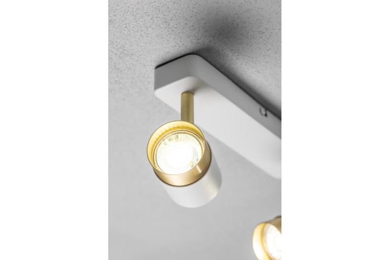 Plafondlamp ORIO, IP20, max. 50 W, 2*GU10, rond, wit