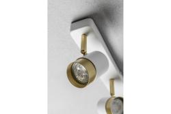 Ceiling luminaire ORIO, IP20, max. 50 W, 3*GU10, round, white