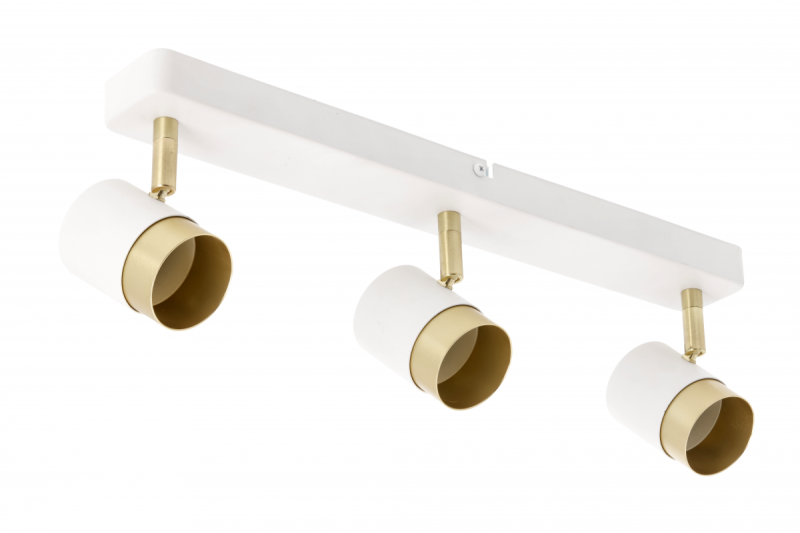 Plafondlamp ORIO, IP20, max. 50 W, 3*GU10, rond, wit
