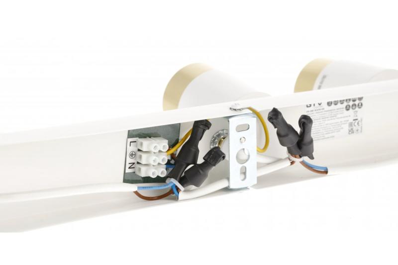 Plafondlamp ORIO, IP20, max. 50 W, 3*GU10, rond, wit