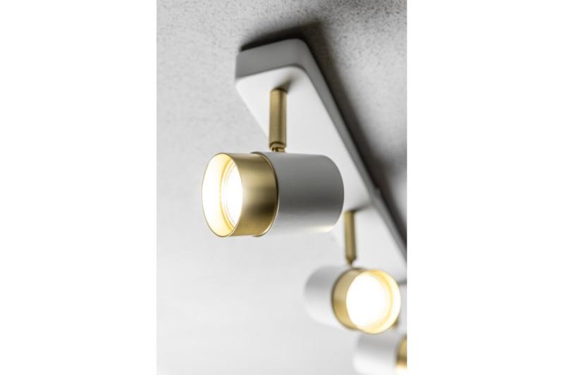 Plafondlamp ORIO, IP20, max. 50 W, 3*GU10, rond, wit