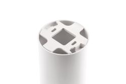 Ceiling luminaire housing RESTO, max. 10 W (LED ONLY), Ø80x125 mm, IP20, PC, white