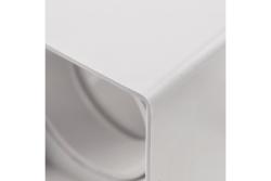 Ceiling luminaire housing RESTO, max. 10 W (LED ONLY), 80x80x125 mm, IP20, PC, white