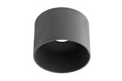 Ceiling luminaire SAKURA, ES111, GU10, 120x85 mm, IP20, black