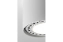 Ceiling luminaire SAKURA, ES111, GU10, 120x85 mm, IP20, white