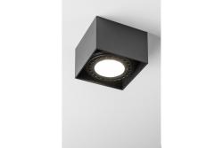 Stropní svítidlo SAKURA, ES111, GU10, 120x120x85 mm, IP20, černé