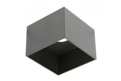 Ceiling luminaire SAKURA, ES111, GU10, 120x120x85 mm, IP20, black