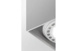 Ceiling luminaire SAKURA, ES111, GU10, 120x120x85 mm, IP20, black
