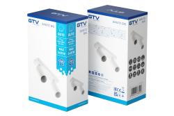 Wall luminaire SANTO BIS, GU10, max. 2*20 W, IP20, double, white
