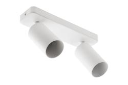 Wall luminaire SANTO BIS, GU10, max. 2*20 W, IP20, double, white