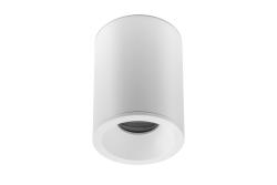 Ceiling luminaire housing SENSA AQUA, Ø85x115 mm, IP54, white