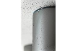 Ceiling luminaire housing SENSA AQUA, Ø85x115 mm, IP54, gray