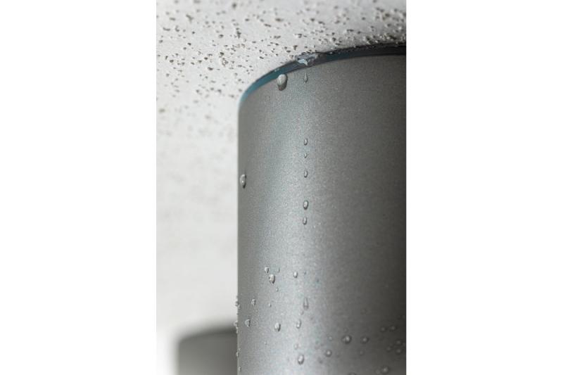 Behuizing voor plafondlamp SENSA AQUA, Ø85x115 mm, IP54, grijs