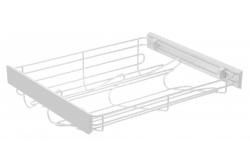 Étagère à chaussures coulissante SMART 600 mm (kit sans glissières) - blanc 1208966418