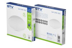 LED svítidlo SATURN BIS, 48 W, 4020 lm, 4000K, AC180-250V, PF>0.9, IP54, Ø475 mm