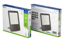 LED floodlight ALTON, 100 W, 10000 lm, 4000K, AC220-240V, IP65