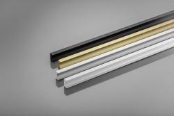 Furniture handle GTV GROOVE, C=3x352 mm, L=1200 mm, Al, aluminium