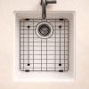 Pure.Sink Prestige bottom grid 34 Gun Metal PPGGD34-61