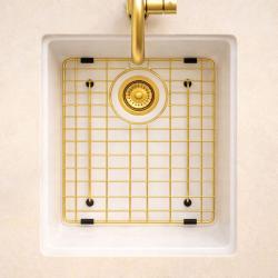 Pure.Sink Prestige bodemrek 34 Goud PPGGD34-60