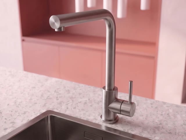 Pure.Sink Elite Steel Spark keukenkraan RVS PS8040-02