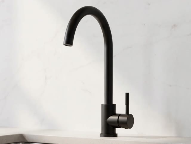 Pure.Sink Elite Steel Stream keukenkraan Mat zwart PS8044-10