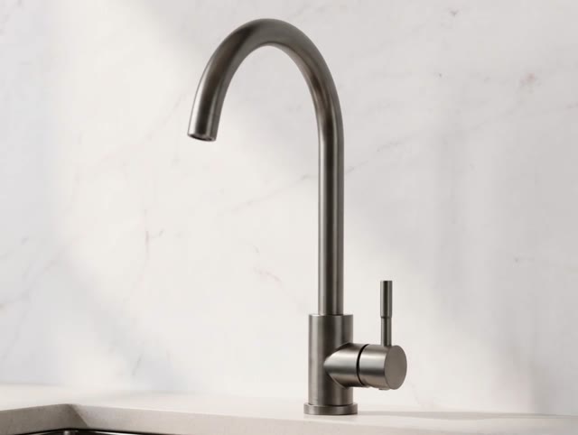 Pure.Sink Elite Steel Stream keukenkraan PVD Gun metal PS8044-61