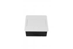 Furniture socket AVARO, 1xSHUKO, USB A+C, cable 1.5 m, white