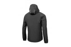 Veste softshell à capuche DITTER, noire, taille 3XL (58)