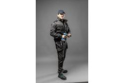 WARNOW safety shoes RIPSTOP S1PL SR FO black/blue 43