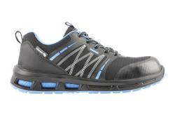 WARNOW safety shoes RIPSTOP S1PL SR FO black/blue 46