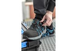 SCHMUTTER safety shoes LACE SYSTEM S1P SRC dark grey/blue 46