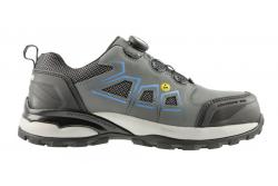 FULDE safety shoes LACE SYSTEM S3S SR FO ESD grey/blue 41