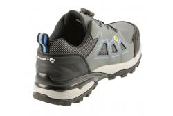 FULDE safety shoes LACE SYSTEM S3S SR FO ESD grey/blue 42