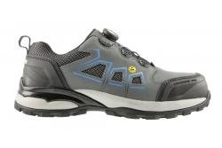 FULDE safety shoes LACE SYSTEM S3S SR FO ESD grey/blue 45