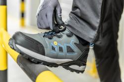 FULDE safety shoes LACE SYSTEM S3S SR FO ESD grey/blue 46